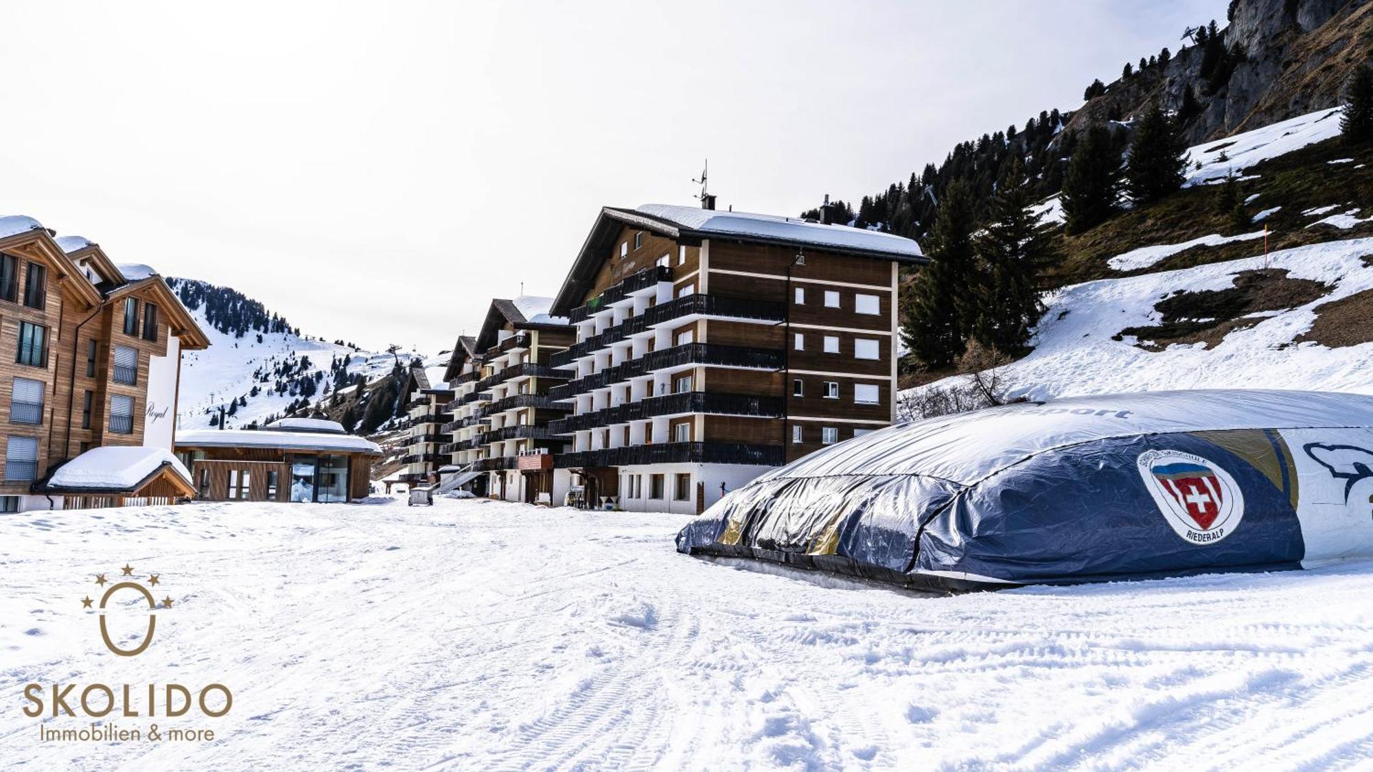 Haus Rhodania Mit Matterhornblick, Riederalp Mitte エクステリア 写真